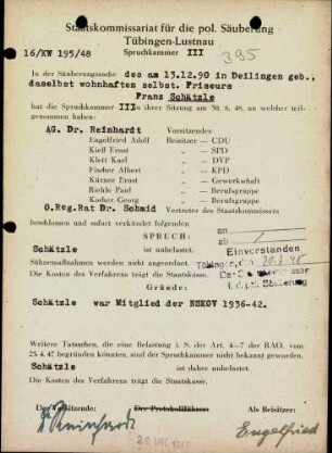 Schätzle, Franz