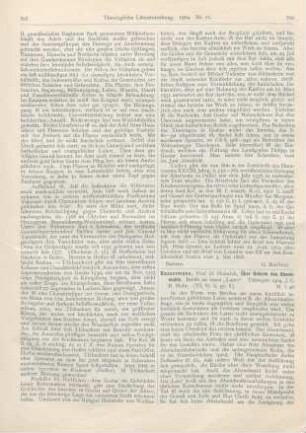 594-596 [Rezension] Bassermann, Heinrich, Über Reform des Abendmahls