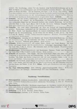 Nachtrag (Nr. 927-949)
