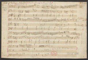 Konzerte. Fragmente. Arr; pf, orch; A-Dur; KV 488