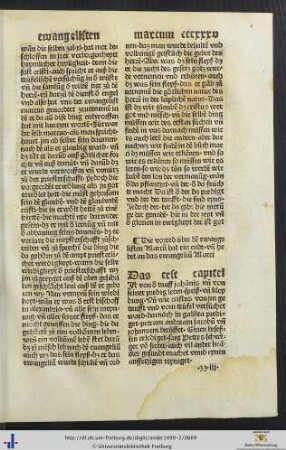 Das ewangelium Marci