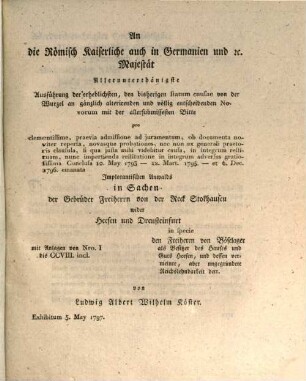 Diplomatisch-practische Beyträge zu dem deutschen Lehnrecht und zu der westphälischen Fehmgerichts-Verfaßung. 2. 1798