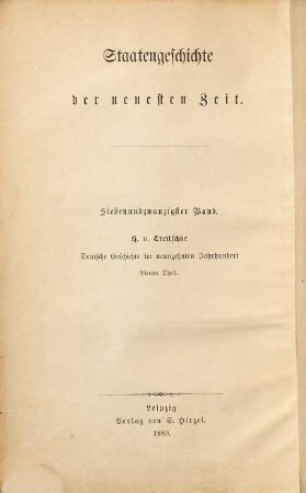 Deutsche Geschichte im neunzehnten Jahrhundert, 4. Bis zum Tode König Friedrich Wilhelms III.