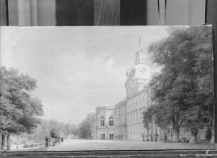Schloß Charlottenburg von der Gartenseite
