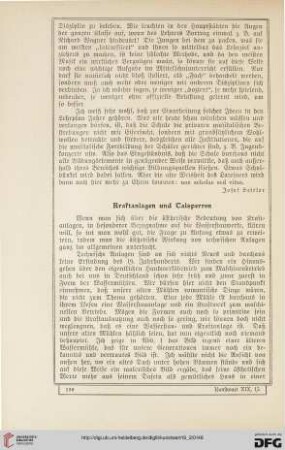 Kraftanlagen und Talsperren