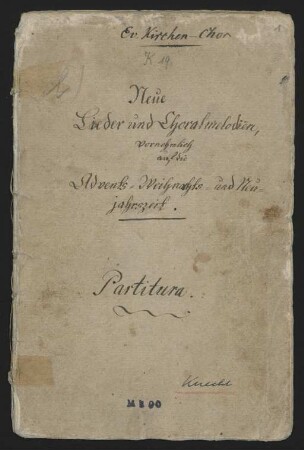 Neue Lieder und Choralmelodien