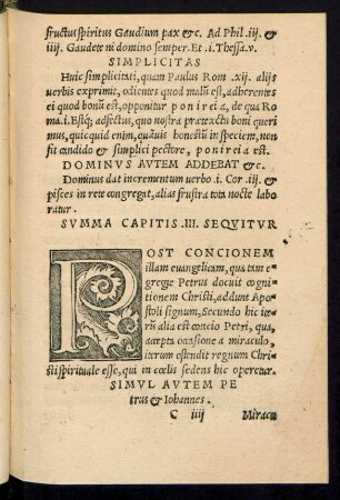 Summa Capitis .III. Sequitur