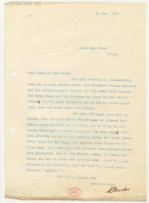 Brief an Hugo Rasch : 24.05.1910