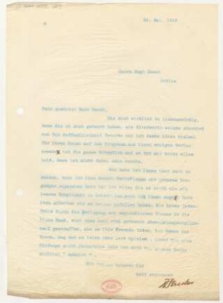Brief an Hugo Rasch : 24.05.1910