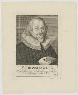 Bildnis des Iohannes Goetz