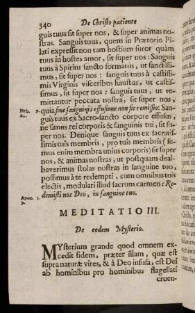 340-352, Meditatio III