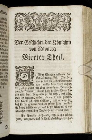 Die Geschichte der Königinn von Navarra. Vierter Theil