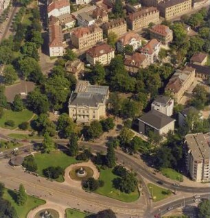Albertplatz, Glacisstraße und Georgenstraße