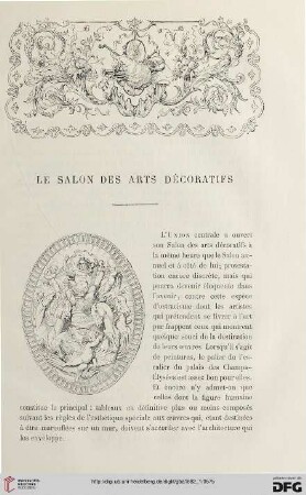2. Pér. 25.1882: Le salon des arts décoratifs