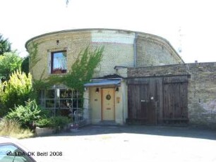 Reduit der Burgwall-Schanze & Fritz-Haak-Kaffee-Großrösterei; Berlin, Spandau