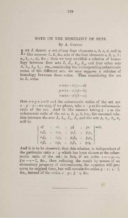 Note on the homology of sets.