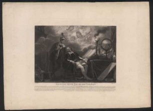 Faust est tenté par Mephistophèles