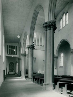 St. Antonius Kirche und Pfarrhaus, Frankfurt am Main, 1949