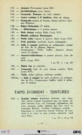 Tapis D'orient - Tentures (Nr. 149-21)