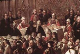 Fest des Goldenen Vlies-Ordens zur Zeit des Kaisers Franz I. Stephan in der Wiener Hofburg