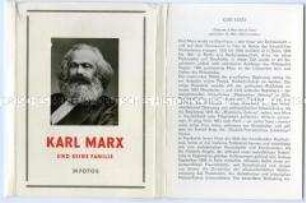 Postkartenmappe für 24 Postkarten zu Karl Marx