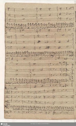 Recit[ativo] acc[ompagnato]: Insonderheit sei du o werte Schul' und Stadt