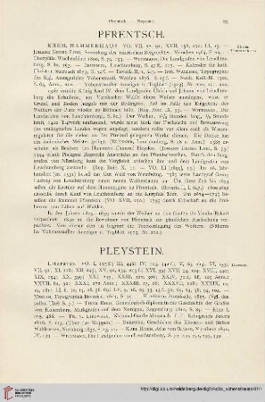 ⟦Pleystein⟧