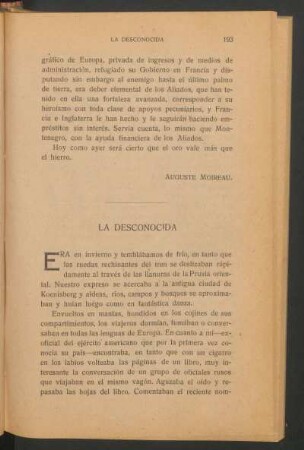 La desconocida