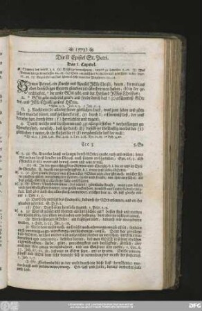 Die II Epistel St. Petri.