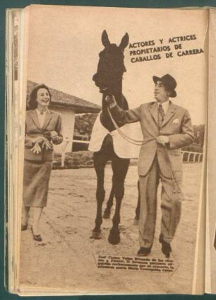 María Concepción César compra la potranca Pirette - [Fotografía]