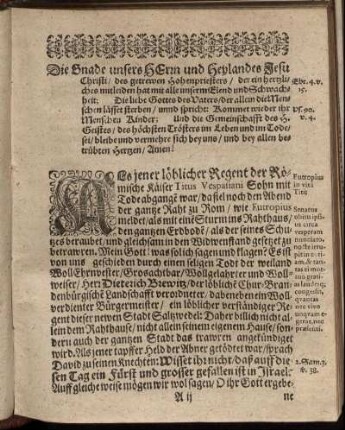 Eingang; Erklerung.