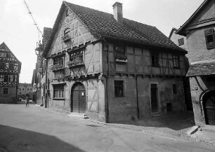 Marbach: Schillerhaus von der Seite