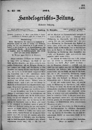 No. 45-46. 14. November 1874