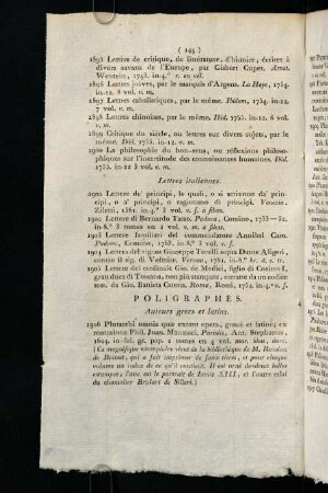 144-150, Poligraphes.
