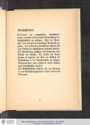 Geschäftliches
