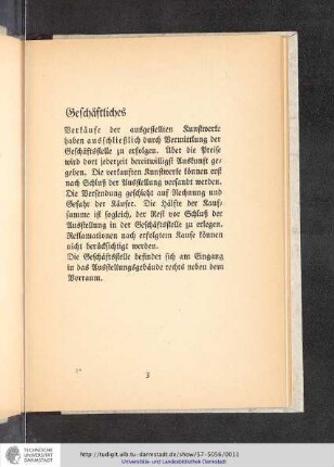 Geschäftliches