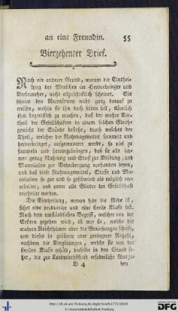 Vierzehenter Brief.