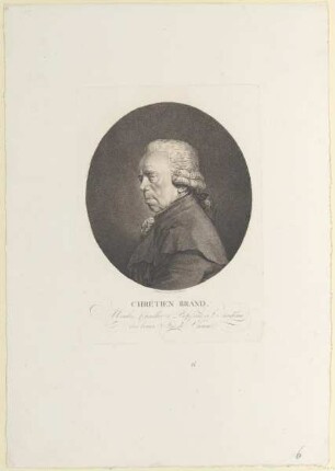 Bildnis des Chrétien Brand