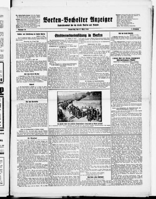 Borken-Bocholter Anzeiger. 1927-1932