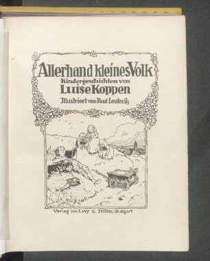 Allerhand kleines Volk : Kindergeschichten