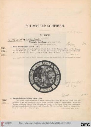 Schweizer Scheiben (Nr. 1-46)