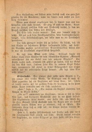 Eifersucht.