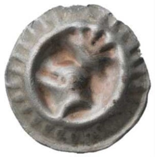 Fundmünze, Hohlpfennig, 1465 - 1468