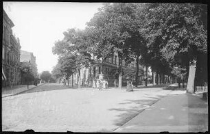 Köslin. Danziger Straße und Rogzower Allee