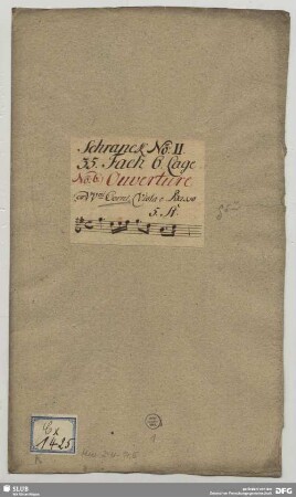 Suites - Mus.2-N-14,5 : strings, bc, cor (2) - G