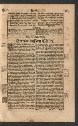 Vorrede auff den Psalter