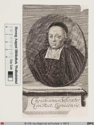 Bildnis Christian Schroeter
