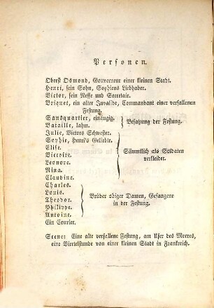 Sieben Mädchen in Uniform : Vaudeville-Posse in einem Akt