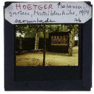 Darmstadt, Platanenhain,Darmstadt, Hoetger, Frühling