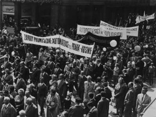 Umzug am 1. Mai